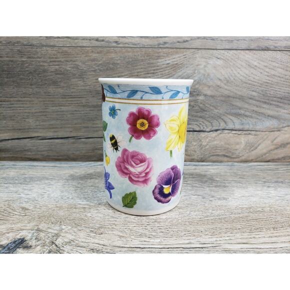 Roy Kirkham Summer Scents Floral Bone China Coffee Tea Mug England - Picture 2 of 8